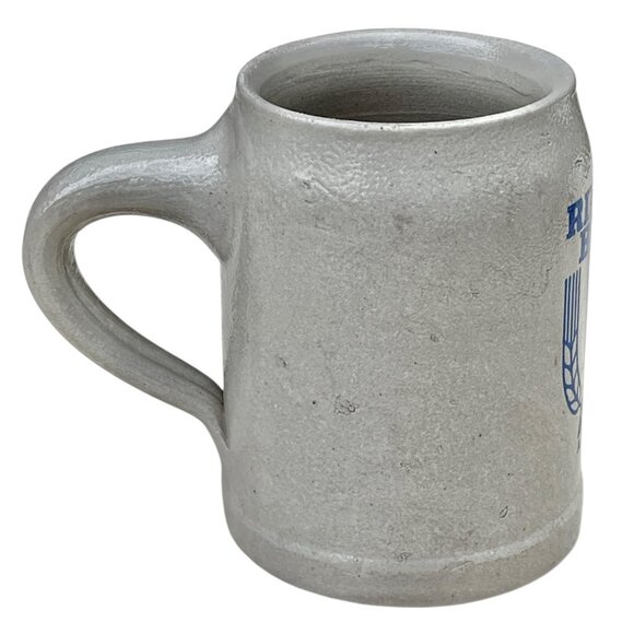 Vintage Riegele Biere Stoneware Beer Stein 0.5L With Handle From Augsburg German - Picture 6 of 11